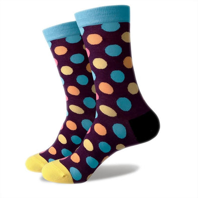 The Columbus Socks | Polka Dot Socks | Fun Dress Socks | SoKKs.com