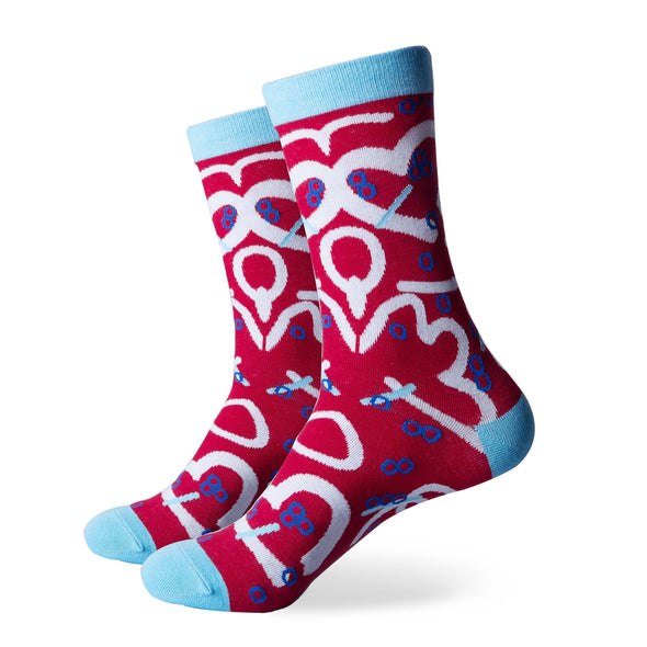 The Love Shack Socks | Novelty Socks | Fun Dress Socks | SoKKs.com