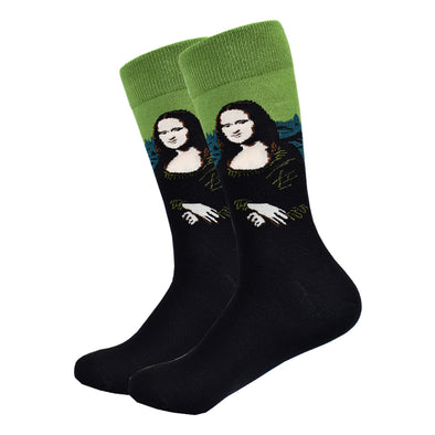 Mona Lisa Art Socks