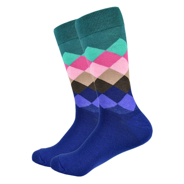 The Nestor Socks | Pattern Socks | Fun Dress Socks | SoKKs.com