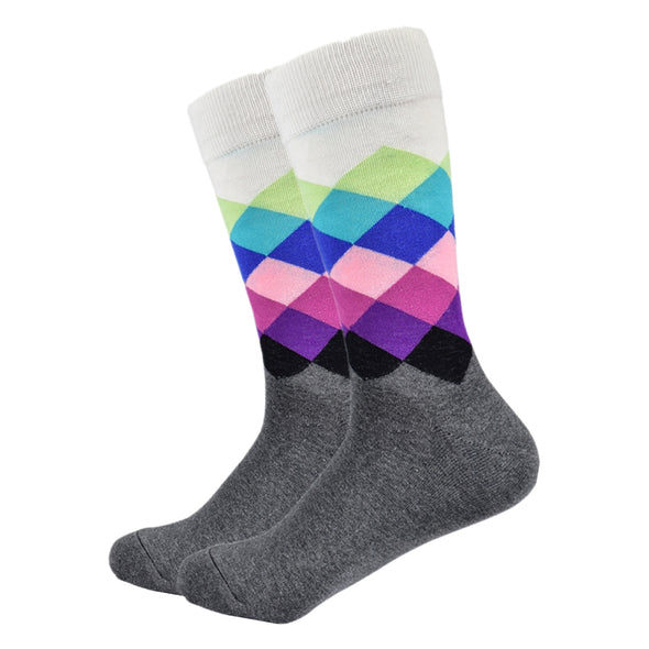 The Valhalla Socks | Pattern Socks | Fun Dress Socks | SoKKs.com