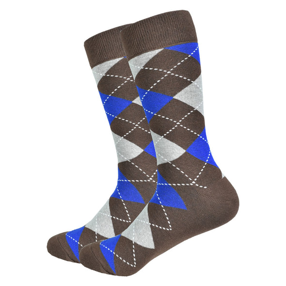 The Aaronwood Socks | Argyle Socks | Fun Dress Socks | SoKKs.com