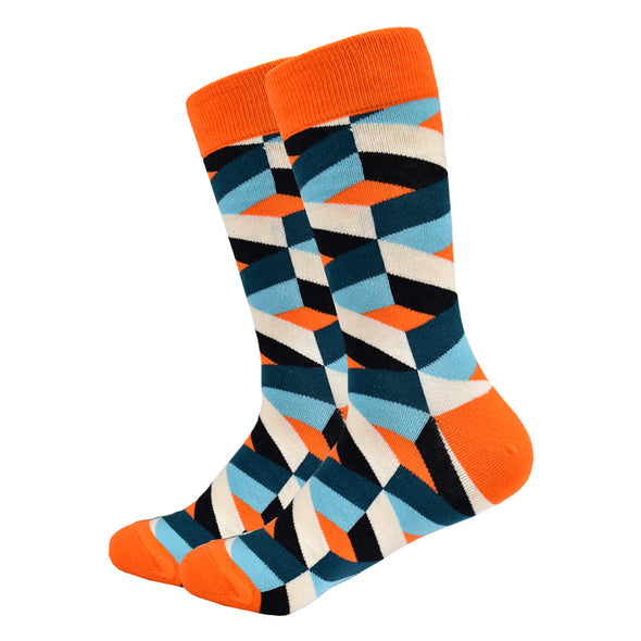 The Overton Socks | Pattern Socks | Fun Dress Socks | SoKKs.com