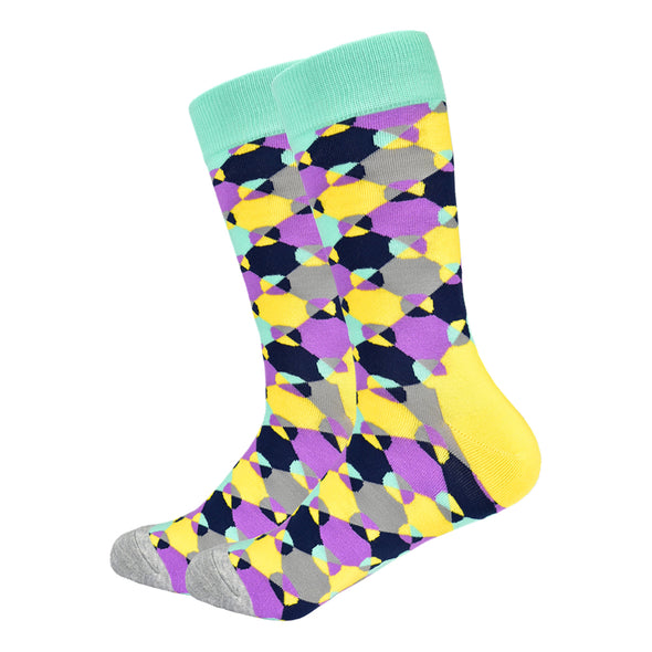 The Garry Socks | Pattern Socks | Fun Dress Socks | SoKKs.com