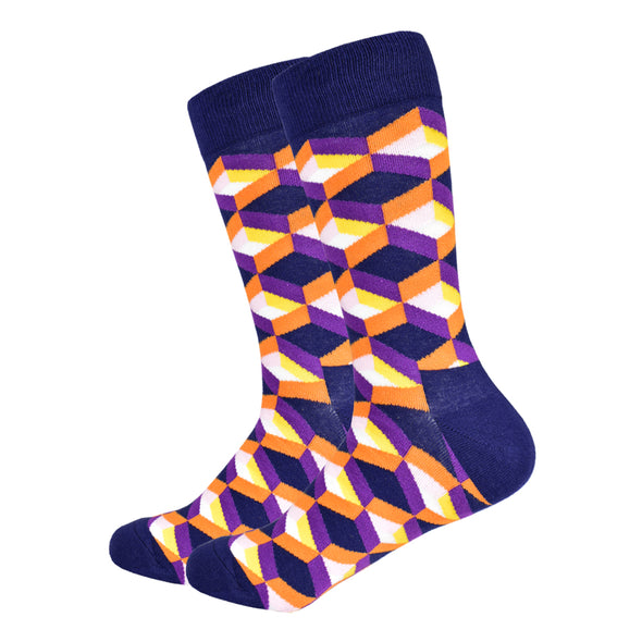 The Catalina Socks | Pattern Socks | Fun Dress Socks | SoKKs.com