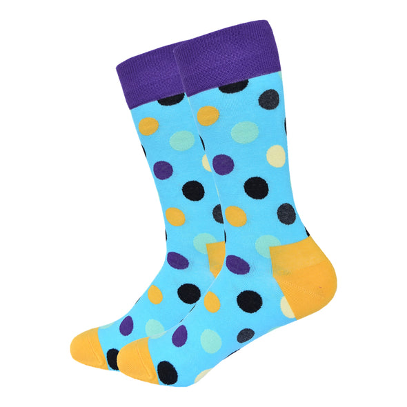 The Sedgwick Socks | Polka Dot Socks | Fun Dress Socks | SoKKs.com