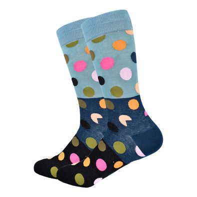The Lincoln Socks | Polka Dot Socks | Fun Dress Socks | SoKKs.com