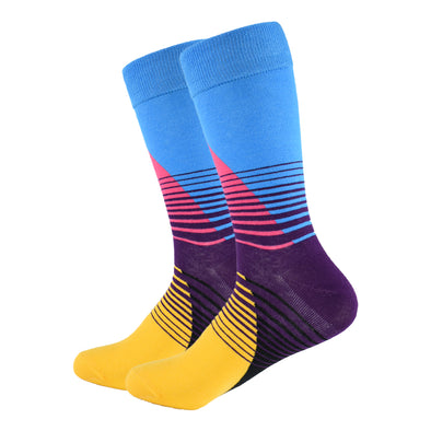 The Santa Cruz Socks | Pattern Socks | Fun Dress Socks | SoKKs.com