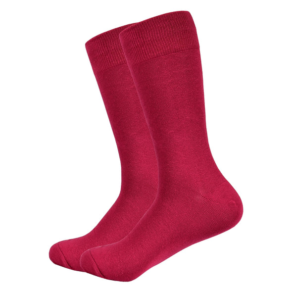 Red Socks | Solid Color Socks | Fun Dress Socks | SoKKs.com