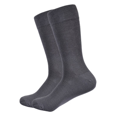 Grey Socks | Solid Color Socks | Fun Dress Socks | SoKKs.com