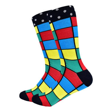 The Overlook Socks | Pattern Socks | Fun Dress Socks | SoKKs.com