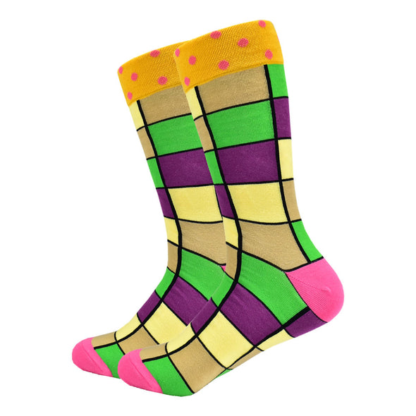 The Pritchett Socks | Pattern Socks | Fun Dress Socks | SoKKs.com