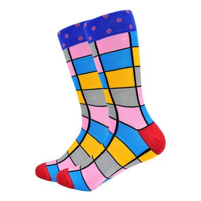 The Ryburn Socks | Pattern Socks | Fun Dress Socks | SoKKs.com