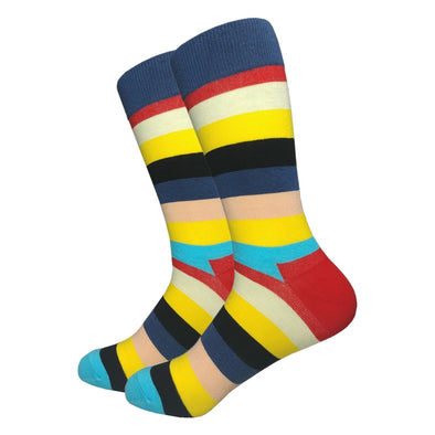 The Lancaster Socks | Striped Socks | Fun Dress Socks | SoKKs.com