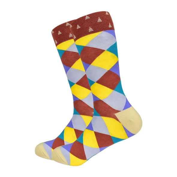 The Benham Socks | Pattern Socks | Fun Dress Socks | SoKKs.com