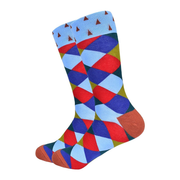 The Bernard Socks | Pattern Socks | Fun Dress Socks | SoKKs.com