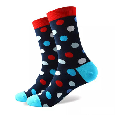 The Stone Socks | Polka Dot Socks | Fun Dress Socks | SoKKs.com