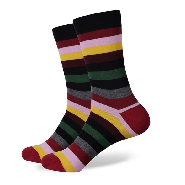 The Shubert Socks | Striped Socks | Fun Dress Socks | SoKKs.com
