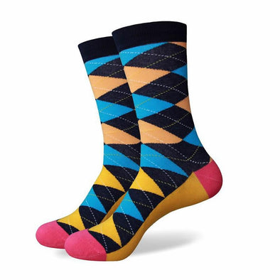 The Mercer Socks | Argyle Socks | Fun Dress Socks | SoKKs.com