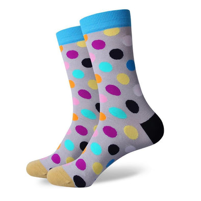 The Belvedere Socks | Polka Dot Socks | Fun Dress Socks | SoKKs.com