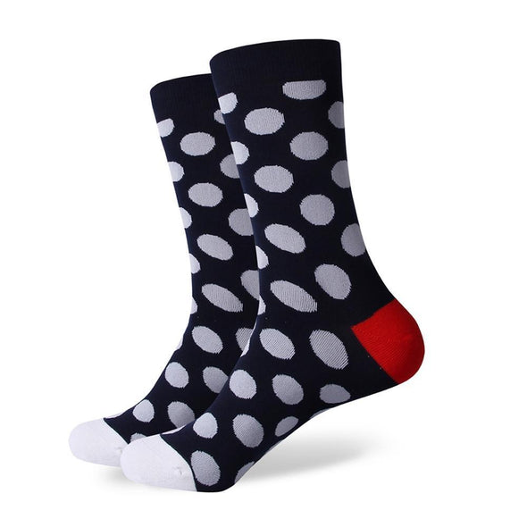 The Beekman Socks | Polka Dot Socks | Fun Dress Socks | SoKKs.com