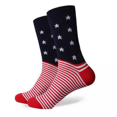 Stars & Stripes Socks | Novelty Socks | Fun Dress Socks | SoKKs.com