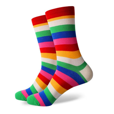 The MacDougal Socks | Striped Socks | Fun Dress Socks | SoKKs.com