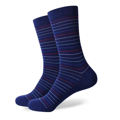 The Indigo Socks | Striped Socks | Fun Dress Socks | SoKKs.com