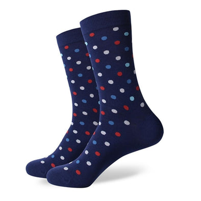 The Frederick Socks | Polka Dot Socks | Fun Dress Socks | SoKKs.com