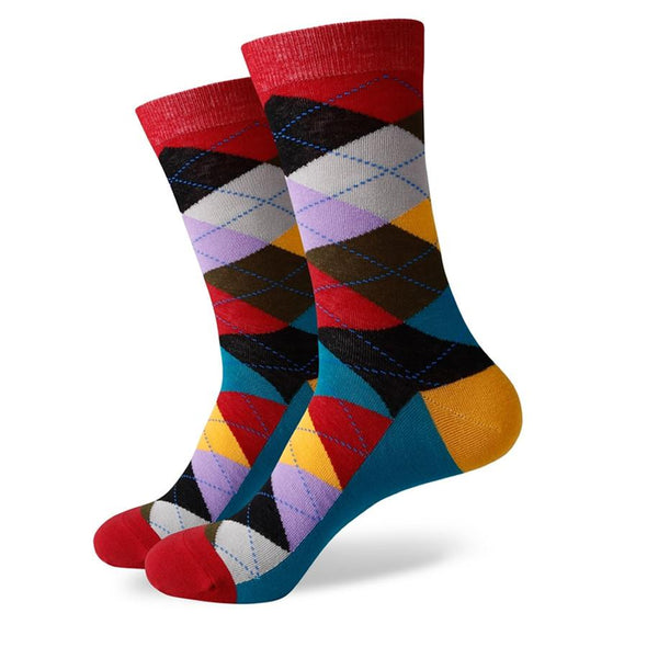 The Luna Socks | Argyle Socks | Fun Dress Socks | SoKKs.com
