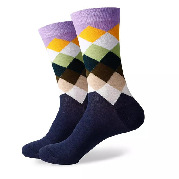 The Astor Socks | Pattern Socks | Fun Dress Socks | SoKKs.com