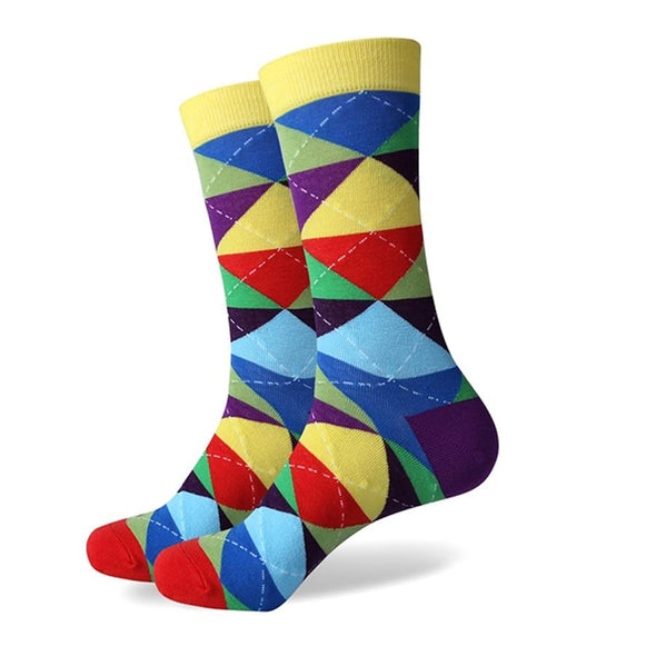 The Vernon Socks | Argyle Socks | Fun Dress Socks | SoKKs.com