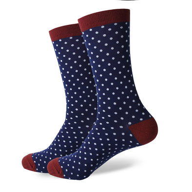 The Exchange Socks | Polka Dot Socks | Fun Dress Socks | SoKKs.com