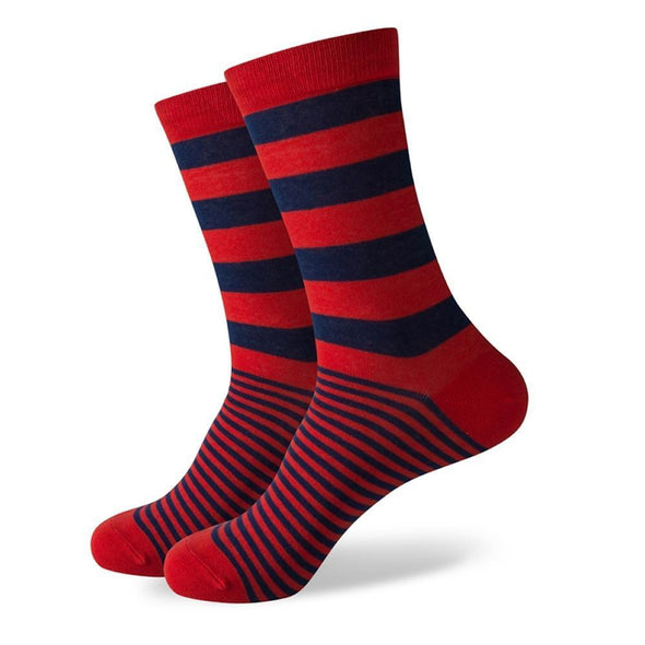 The Redbury Socks | Striped Socks | Fun Dress Socks | SoKKs.com