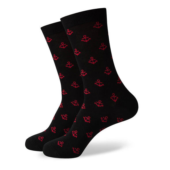 Anchor Away Socks | Novelty Socks | Fun Dress Socks | SoKKs.com