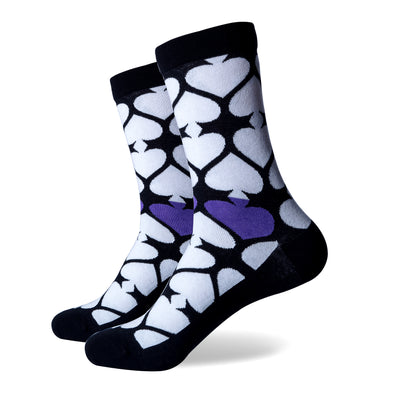Ace of Spades Socks | Novelty Socks | Fun Dress Socks | SoKKs.com