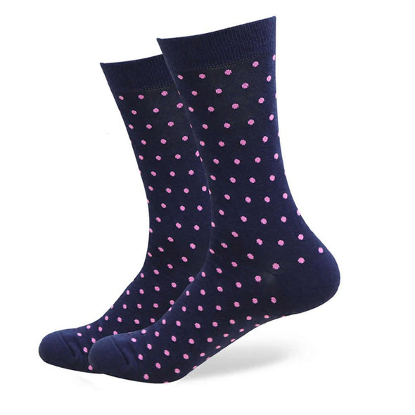 The Donovan Socks | Polka Dot Socks | Fun Dress Socks | SoKKs.com