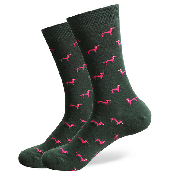 Dachshunds Socks | Novelty Socks | Fun Dress Socks | SoKKs.com