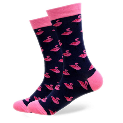 Swan Song Socks | Novelty Socks | Fun Dress Socks | SoKKs.com