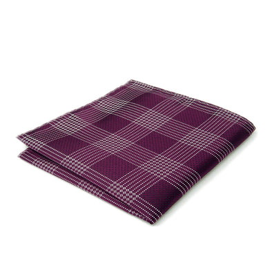 Fuschia Stripes Pocket Square | 100% Silk Pocket Square | SoKKs.com